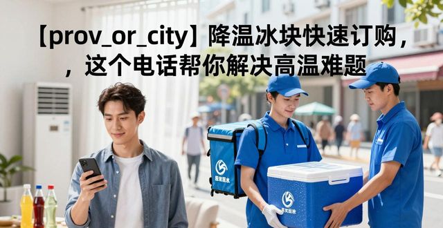 嘉兴降温冰块快速订购，这个电话帮你解决高温难题